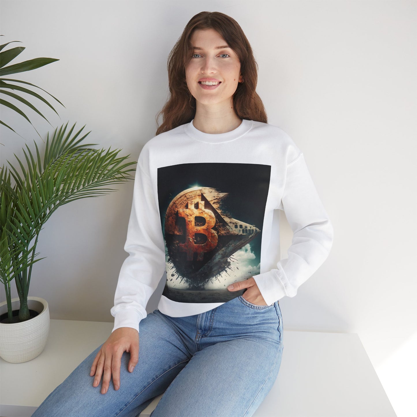 Bitcoin Starship Sweater