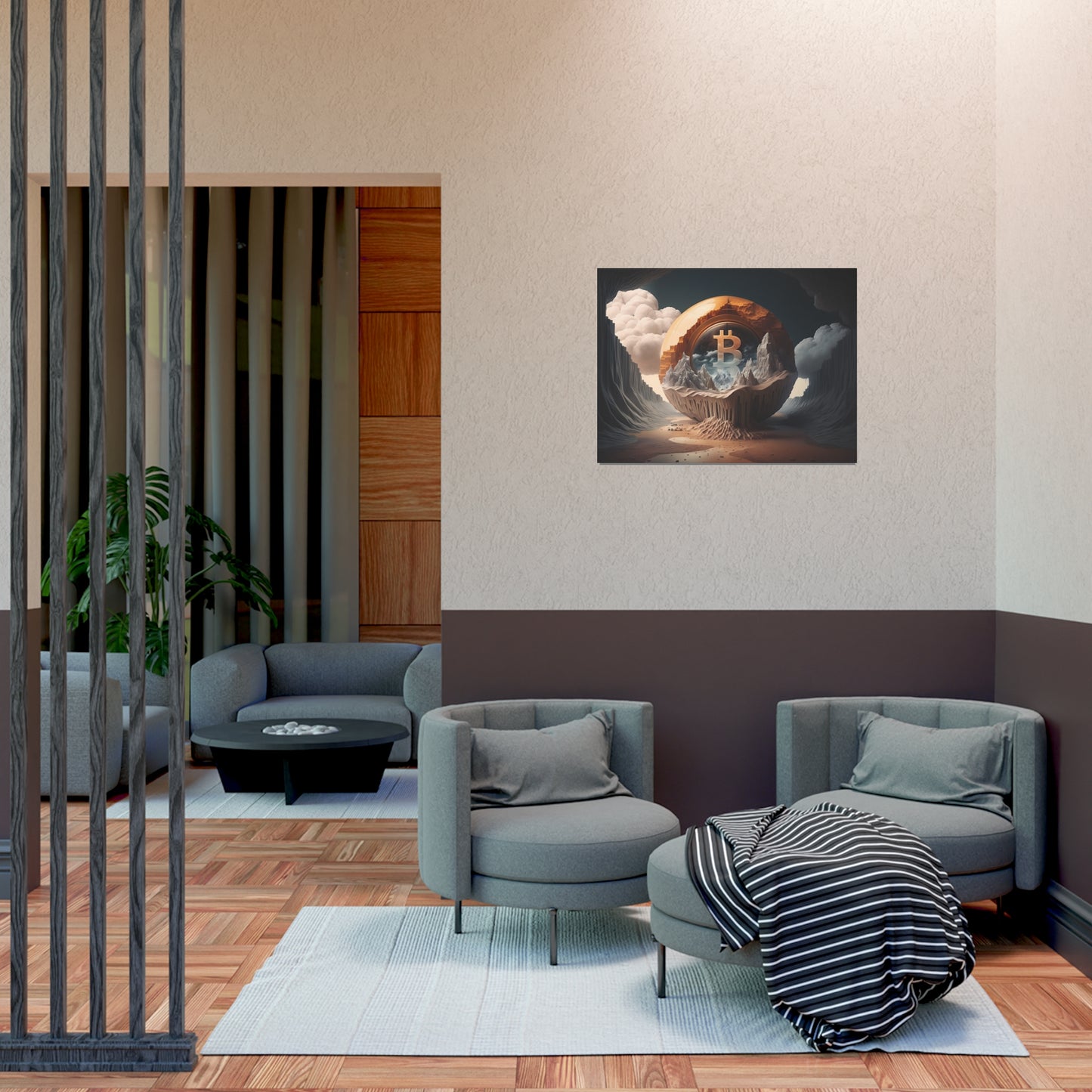 4th Orb of Bitcoin Poster