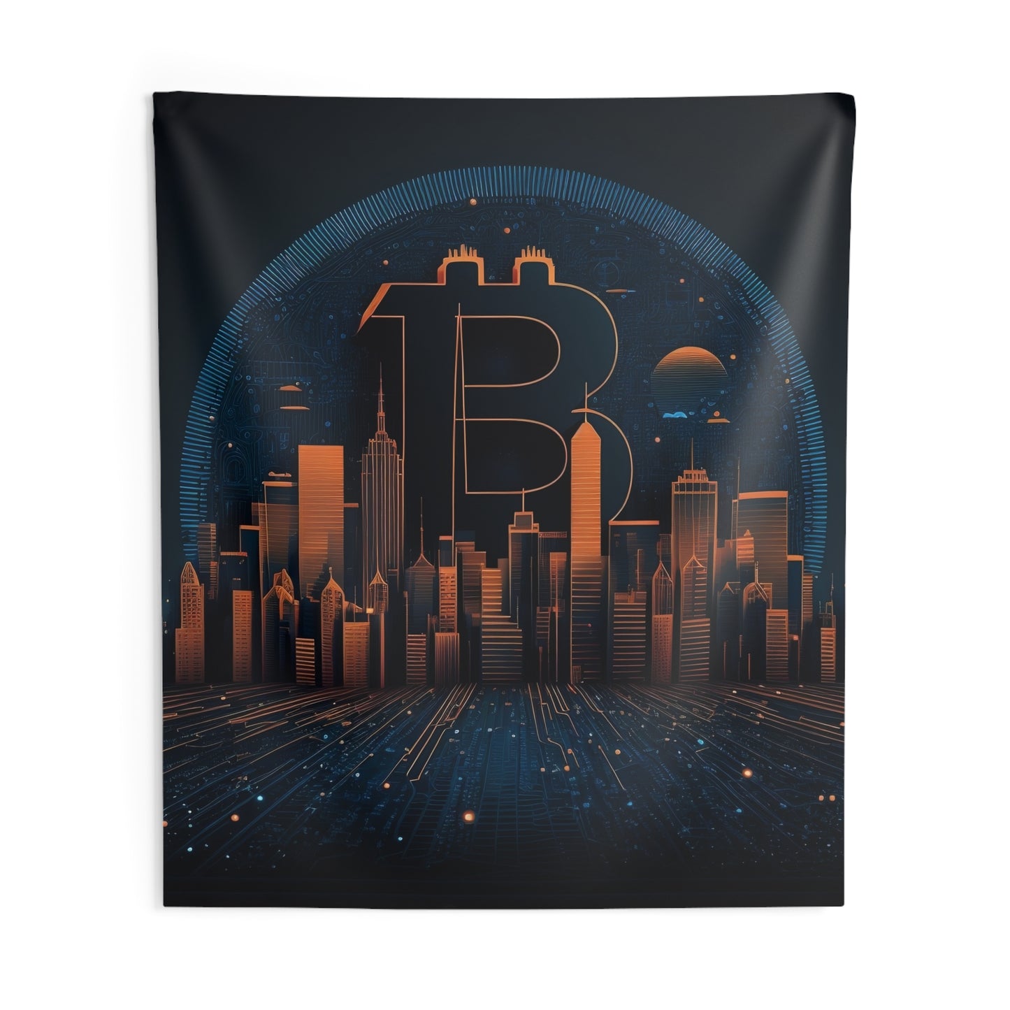 San FranBitcoin Wall Tapestry