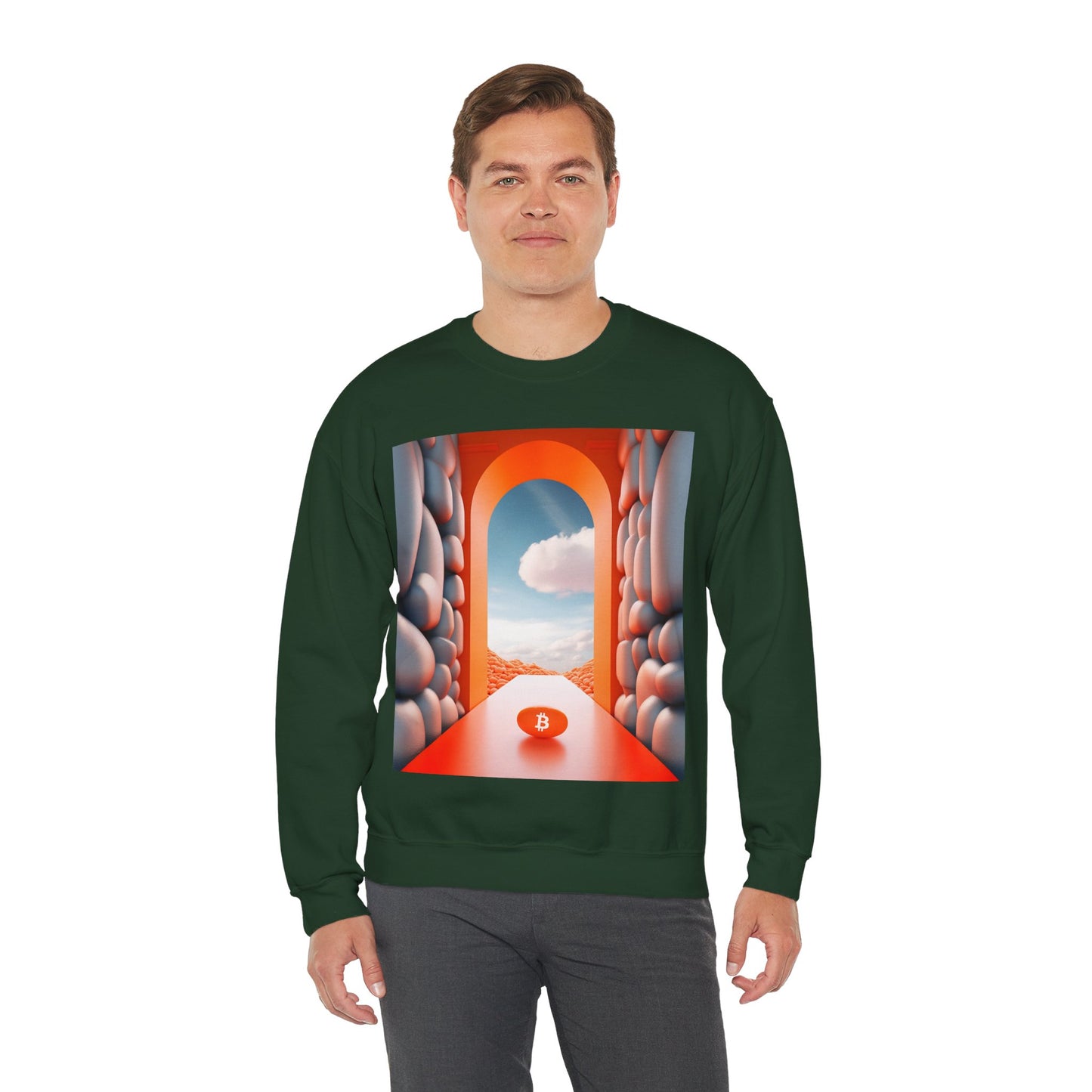 Orange Pill Archway Sweater