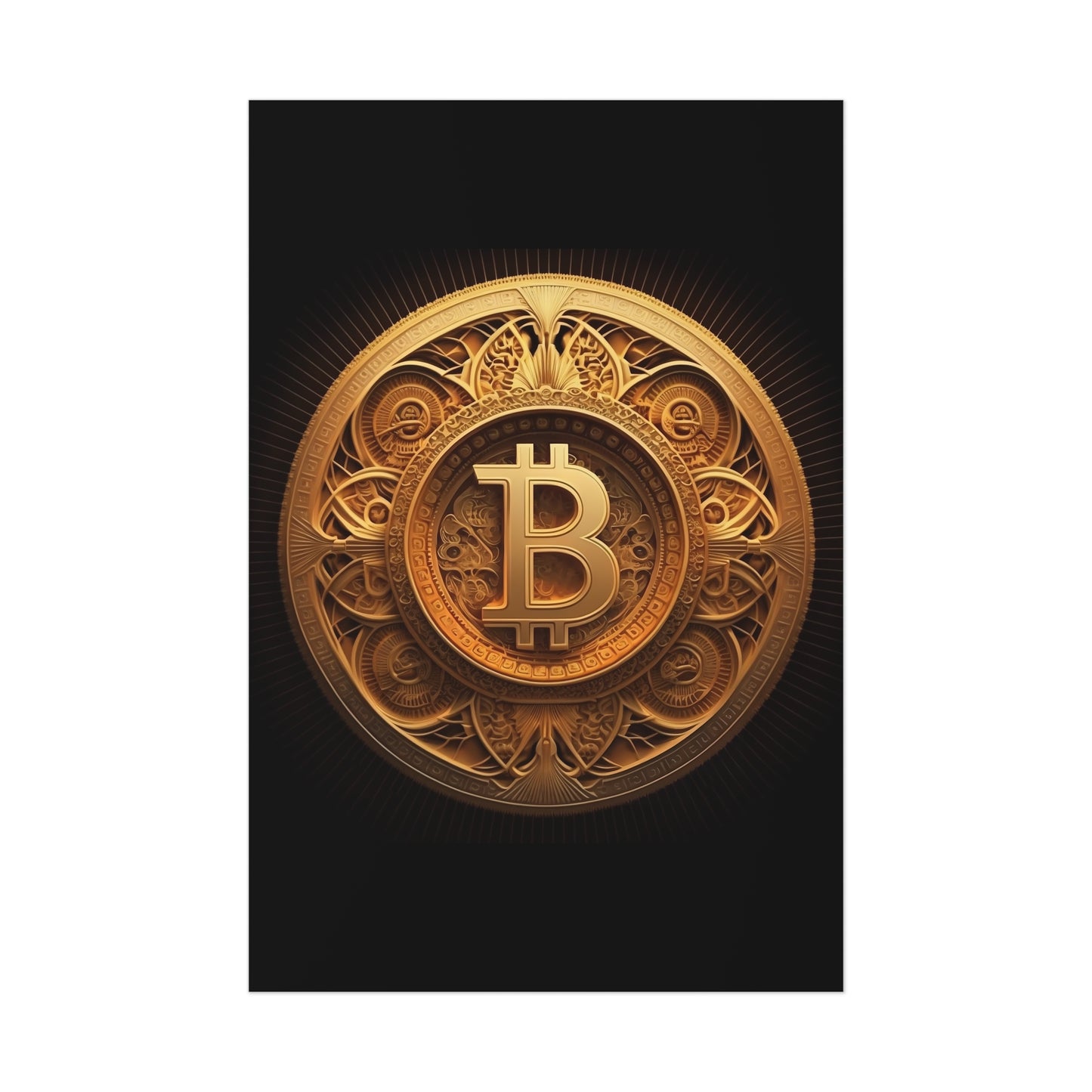 Bitcoin Shrine Poster