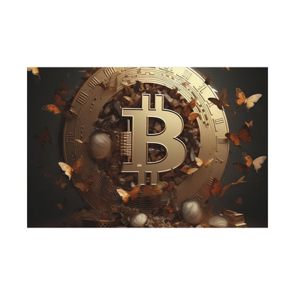 Bitcoin Metamorphosis Poster