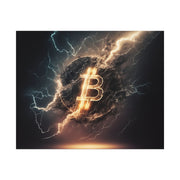 Bitcoin Lightning Poster
