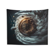 Race Thru Space & Time Wall Tapestry