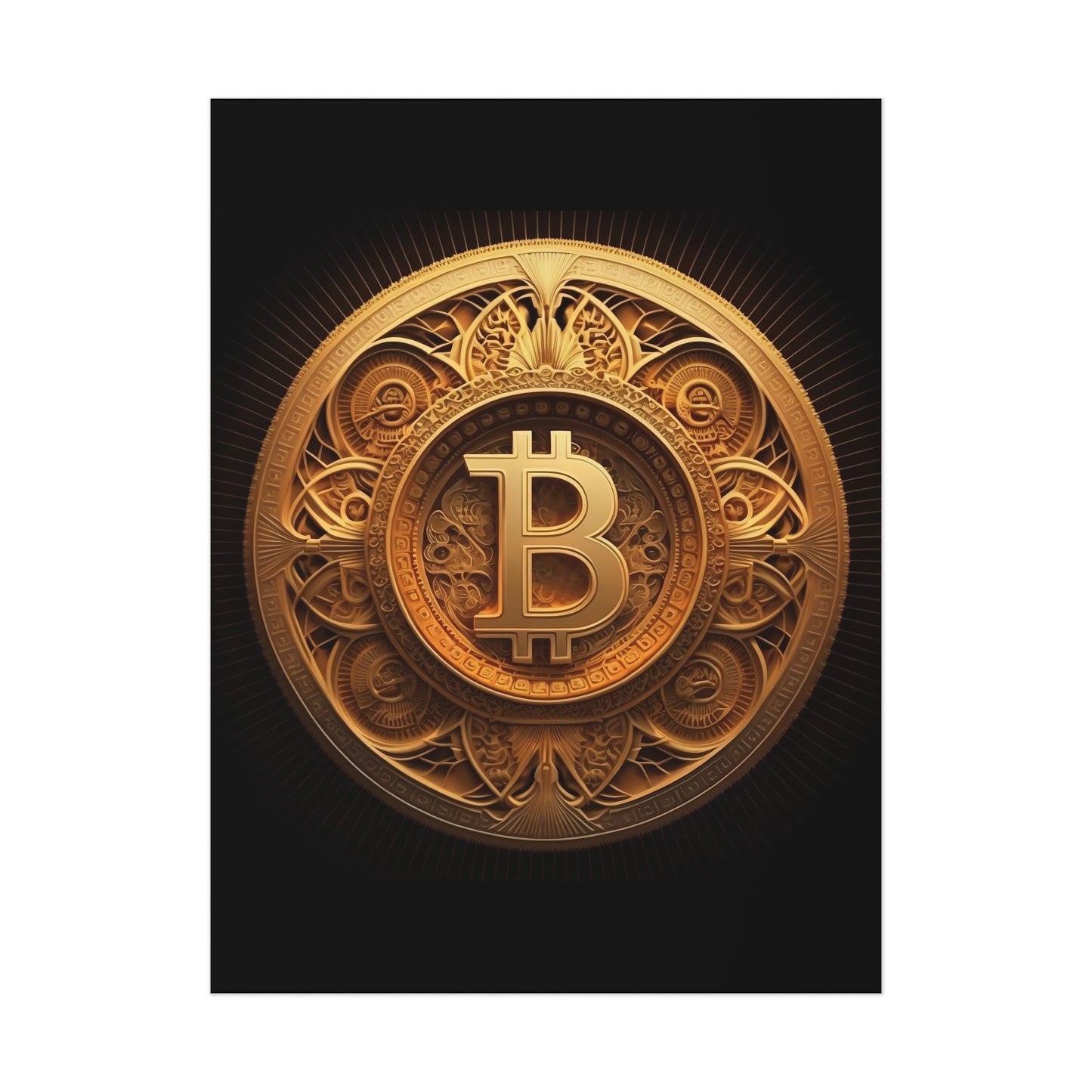 Bitcoin Shrine Poster