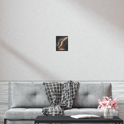 Bitcoin Lightning Poster