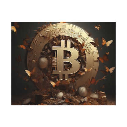 Bitcoin Metamorphosis Poster