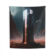 Distant Monument Wall Tapestry