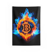 Bitcoin Clean Spark Wall Tapestry