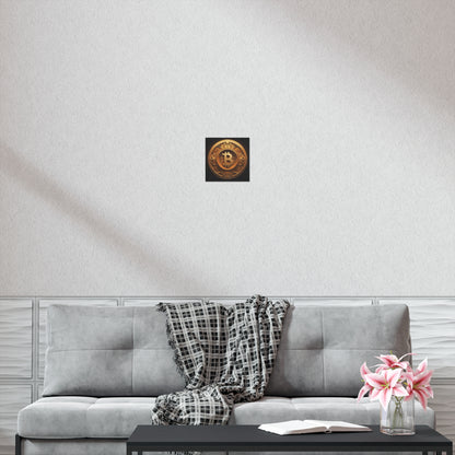 Bitcoin Shrine Poster
