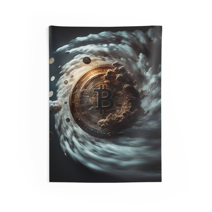 Race Thru Space & Time Wall Tapestry