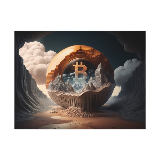4th Orb of Bitcoin Poster