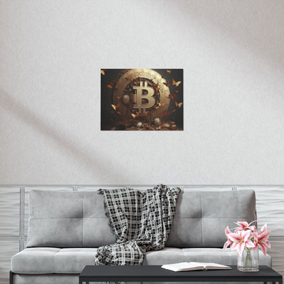 Bitcoin Metamorphosis Poster