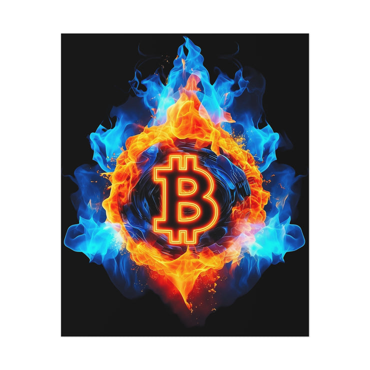 Bitcoin Clean Spark Poster