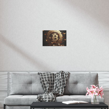 Bitcoin Metamorphosis Poster