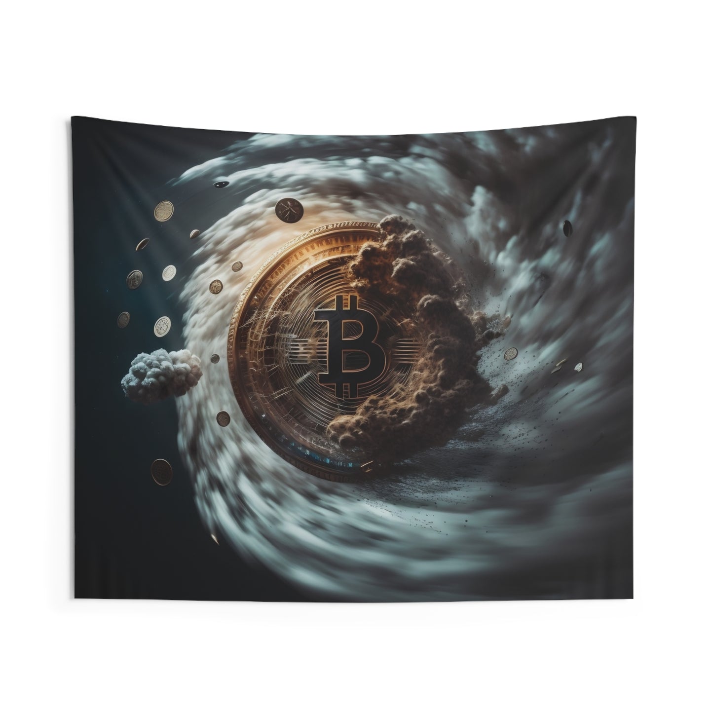 Race Thru Space & Time Wall Tapestry