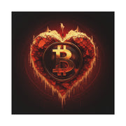 Love Bitcoin Poster