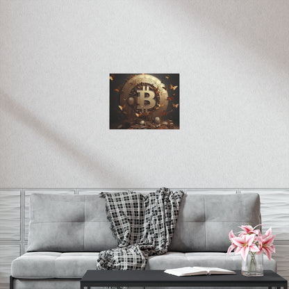 Bitcoin Metamorphosis Poster