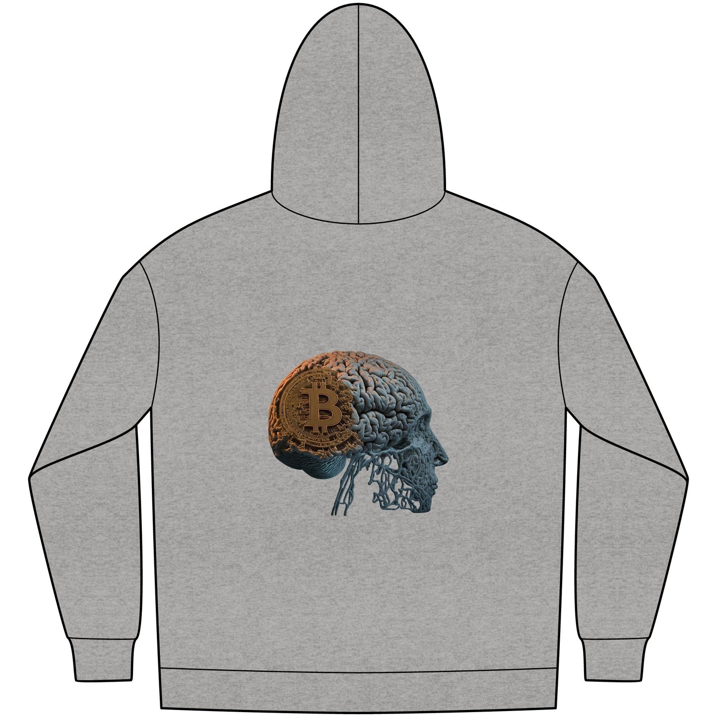Bitcoin Brain Hoodie - By District