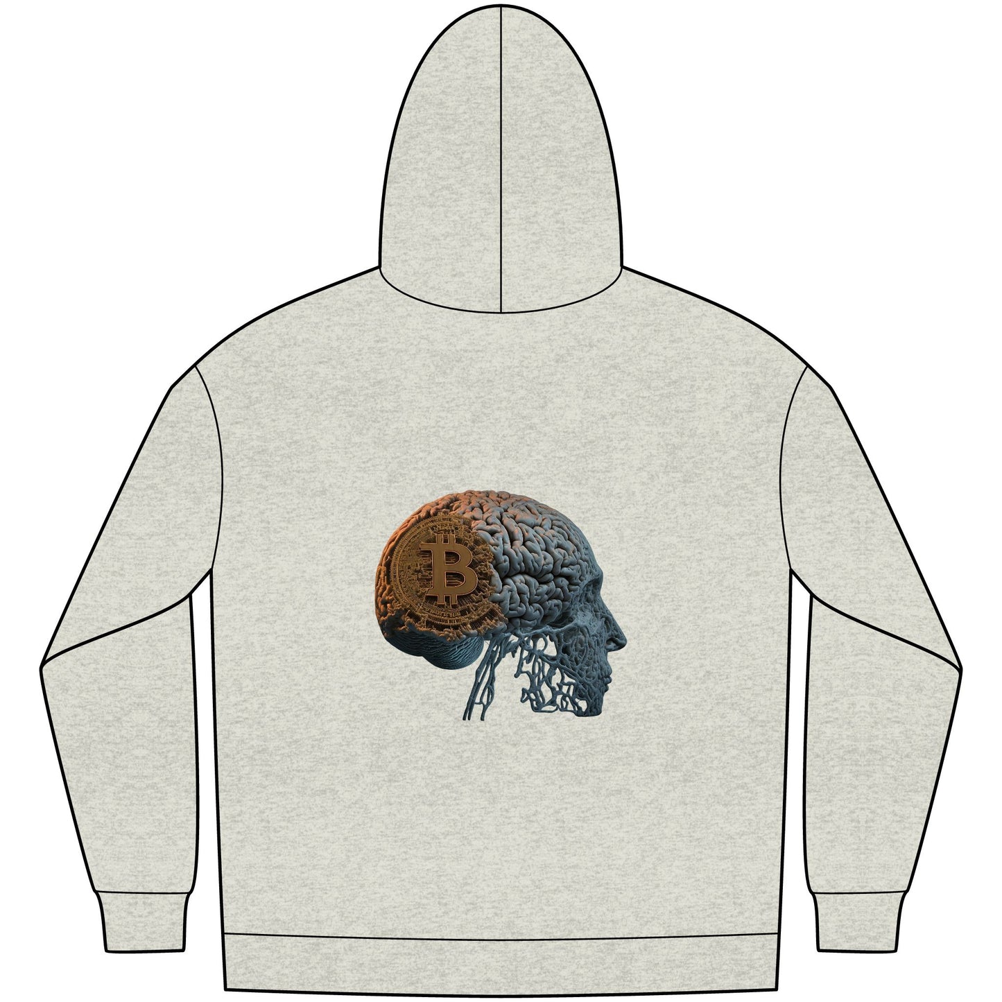 Bitcoin Brain Hoodie - By District