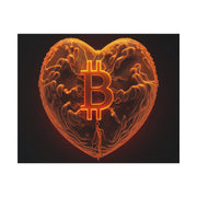 Beating Heart of Bitcoin Poster