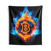 Bitcoin Clean Spark Wall Tapestry