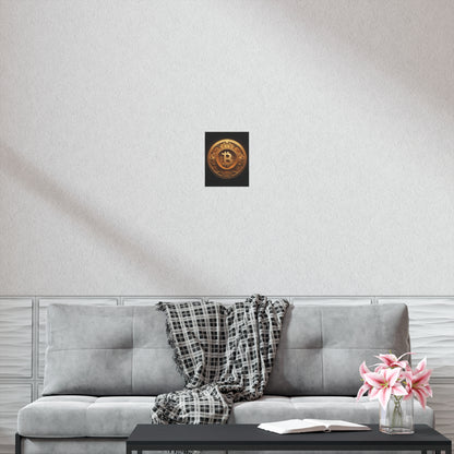 Bitcoin Shrine Poster