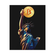 Lady Bitcoin Poster