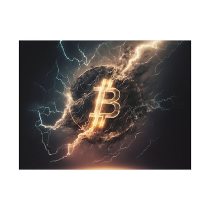 Bitcoin Lightning Poster