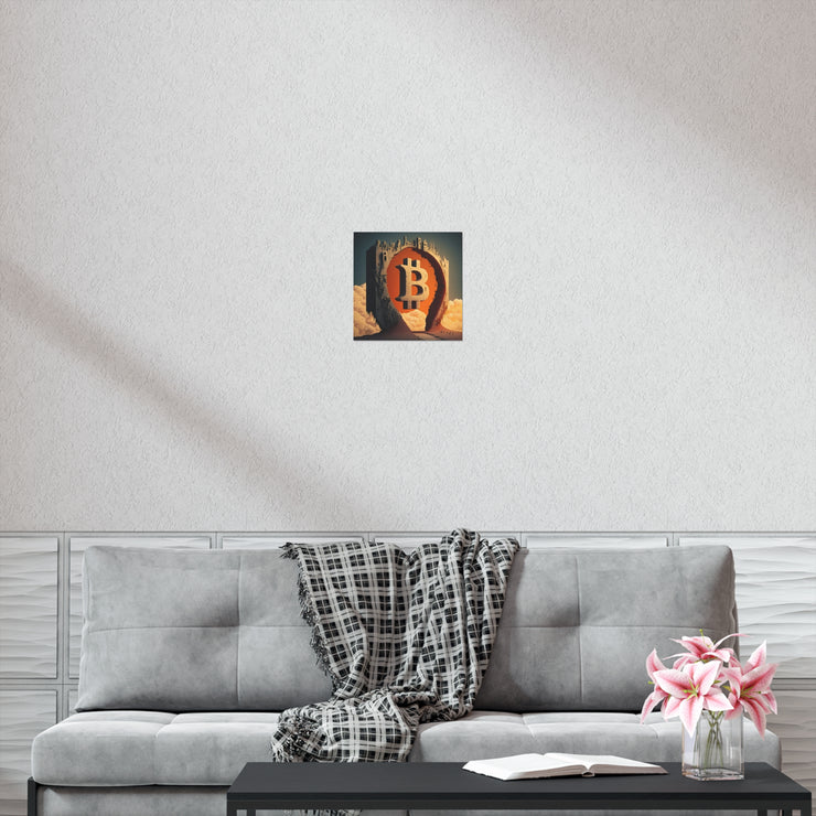 Walled City of Bitcoin Poster