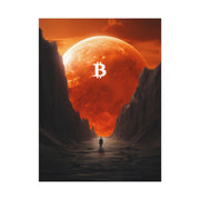 Orange Moon Rising Poster