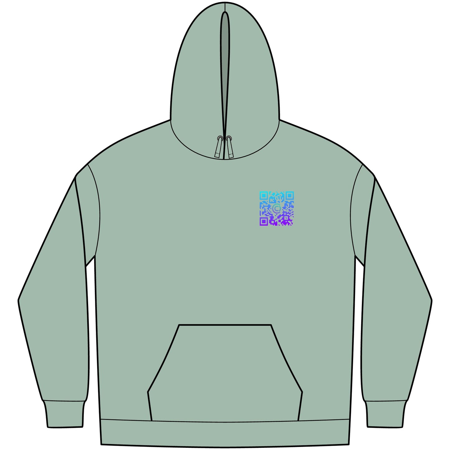 Bitcoin Brain Hoodie - By District