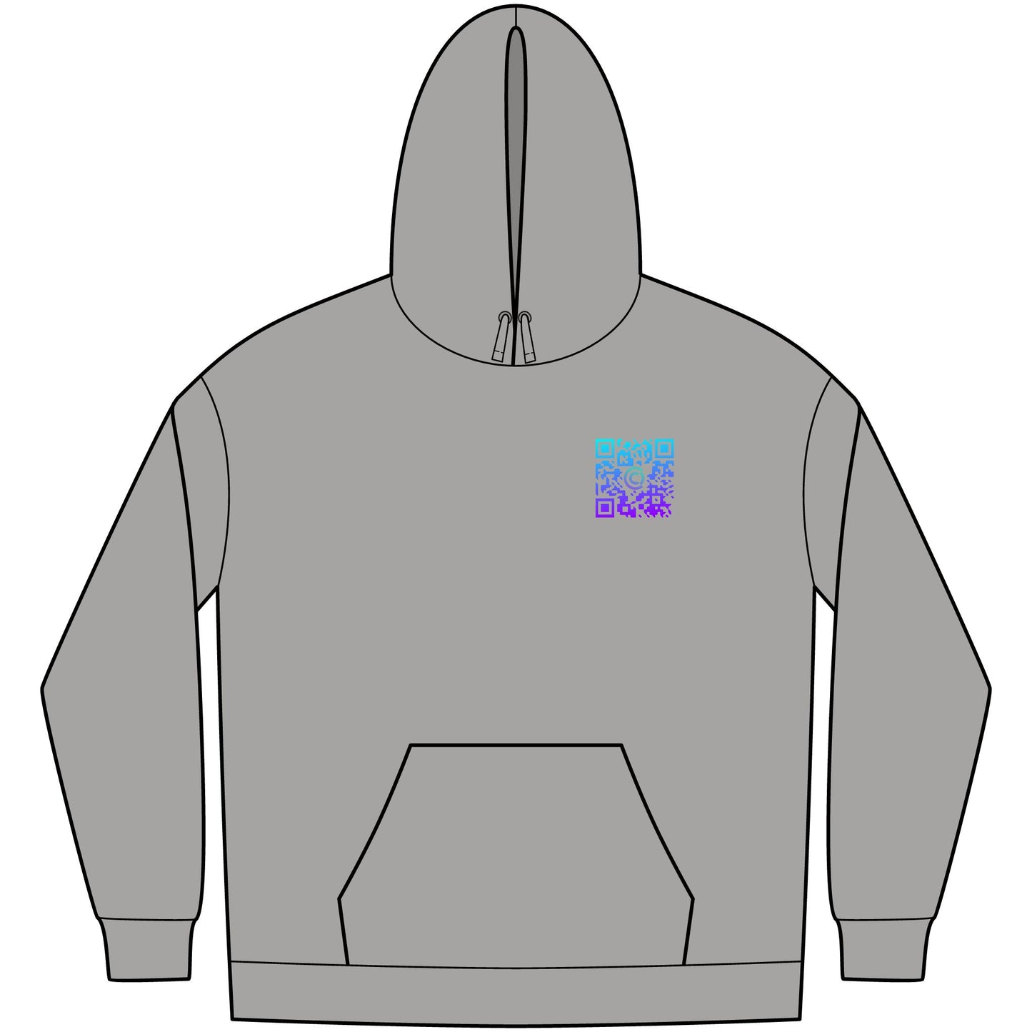 Bitcoin Brain Hoodie - By District