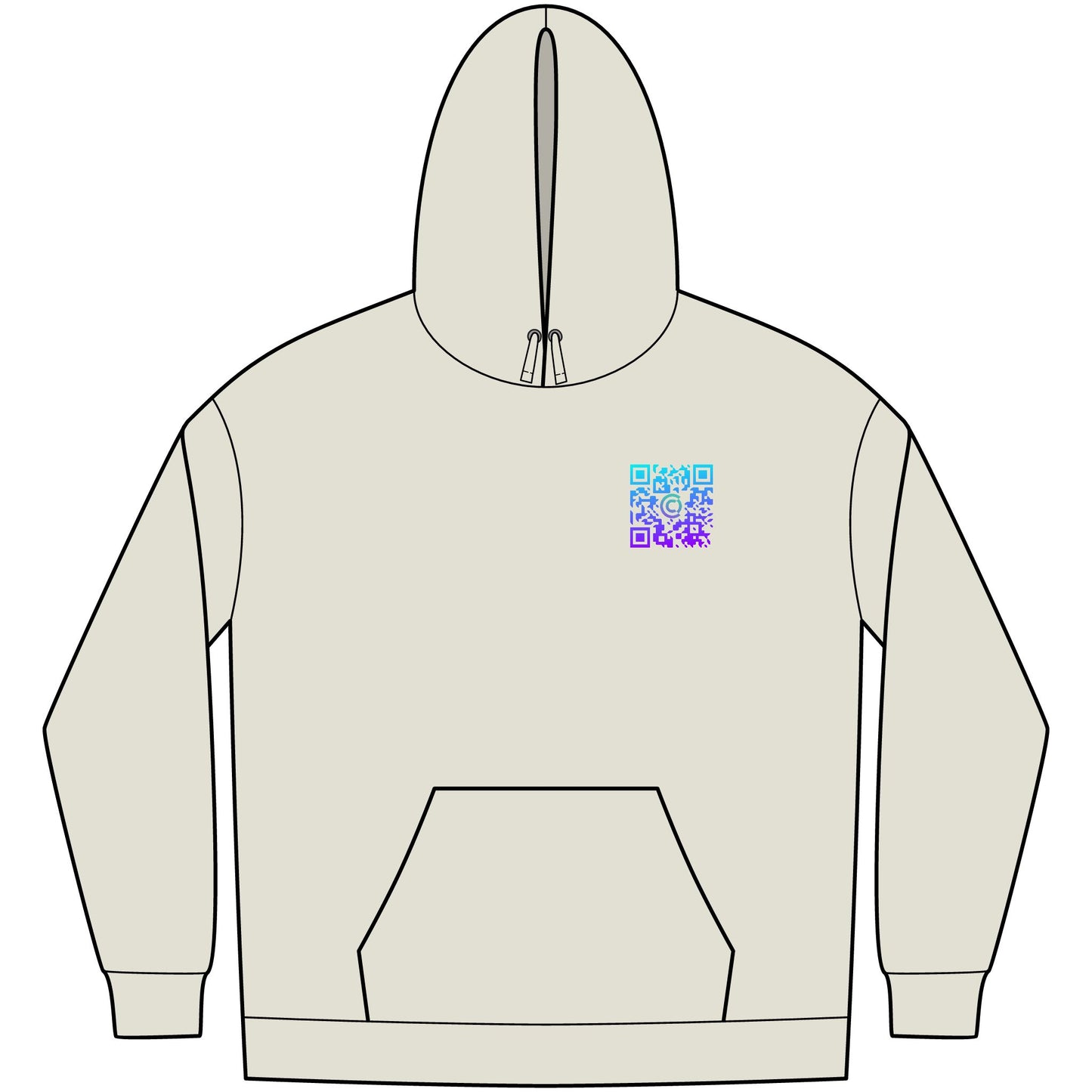 Bitcoin Brain Hoodie - By District