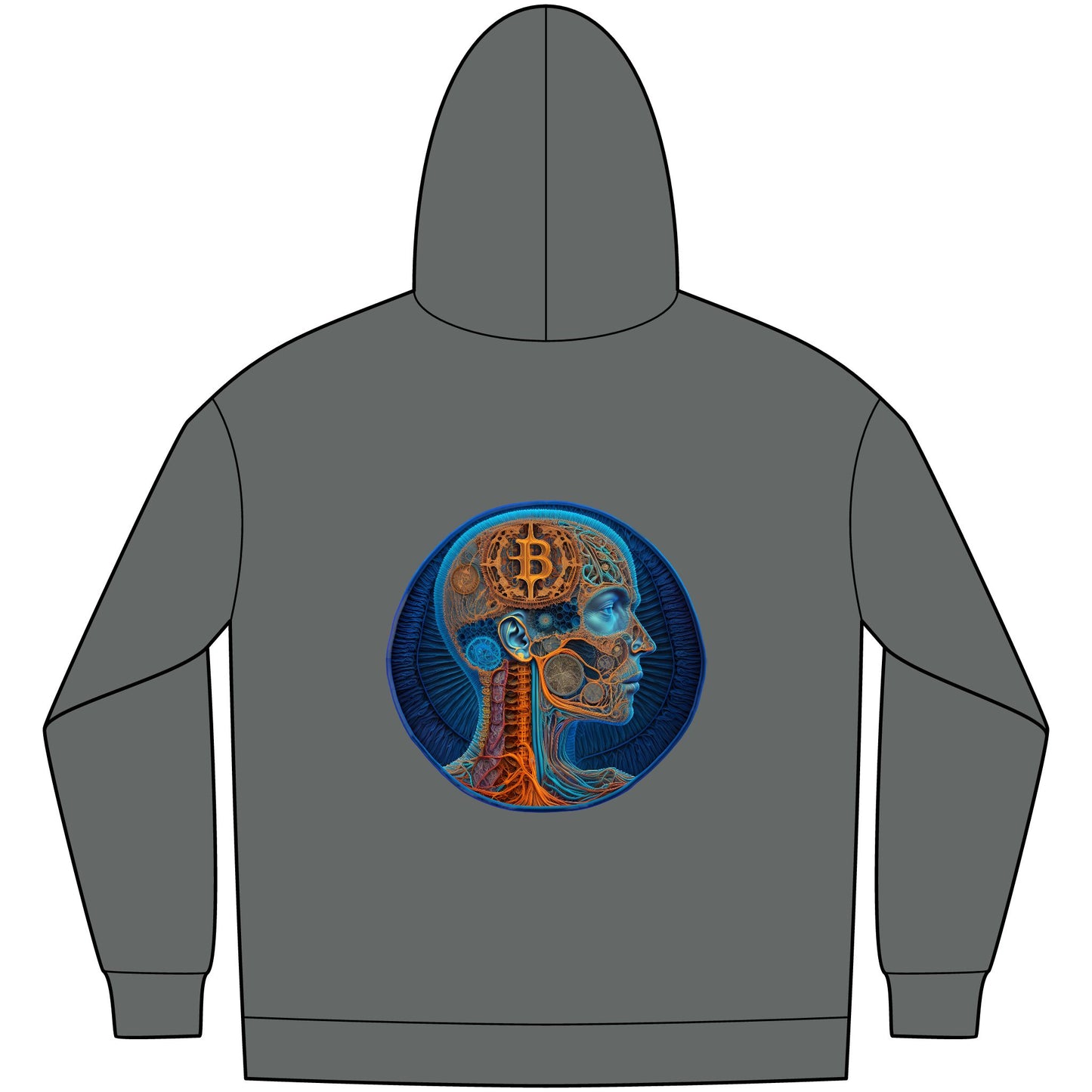 Bitcoiner Anatomy Hoodie - By District