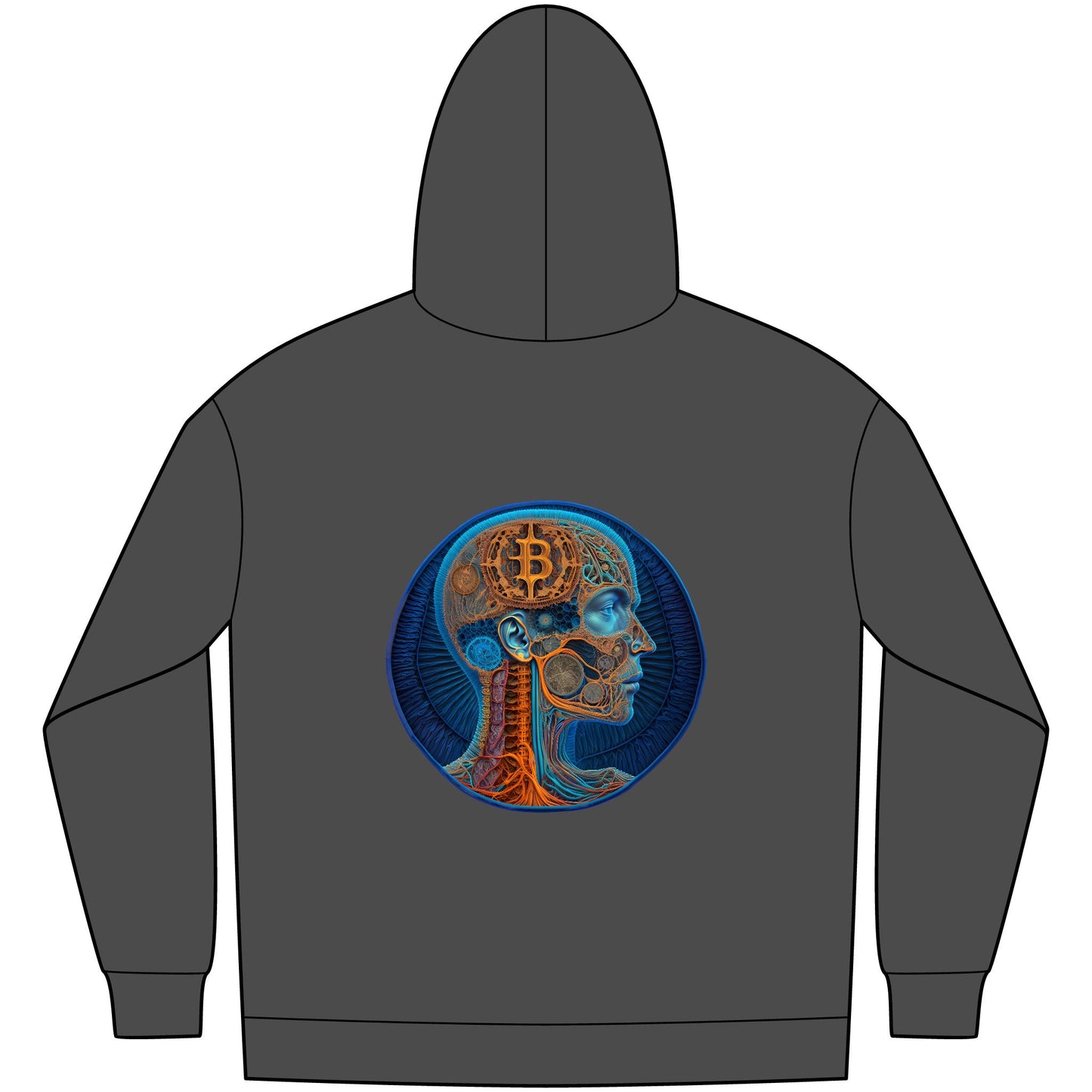 Bitcoiner Anatomy Hoodie - By District
