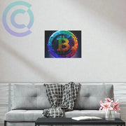 21 Million Colors Of Bitcoin Poster