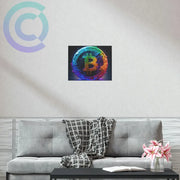 21 Million Colors Of Bitcoin Poster
