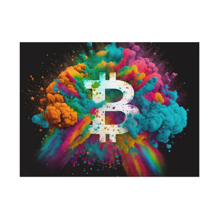 Bitcoin Explosion Poster