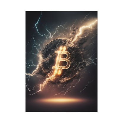Bitcoin Lightning Poster