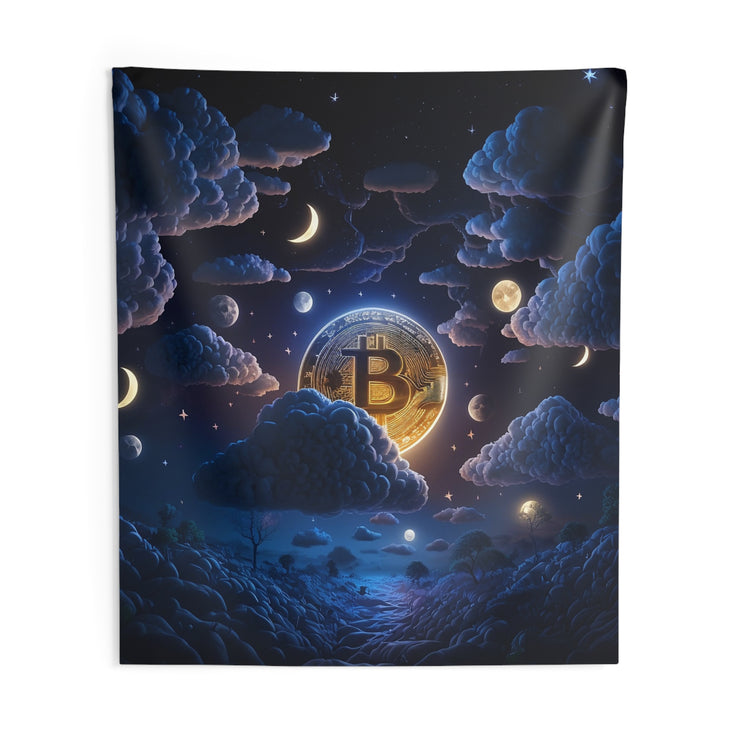 Dreaming of Bitcoin Wall Tapestry