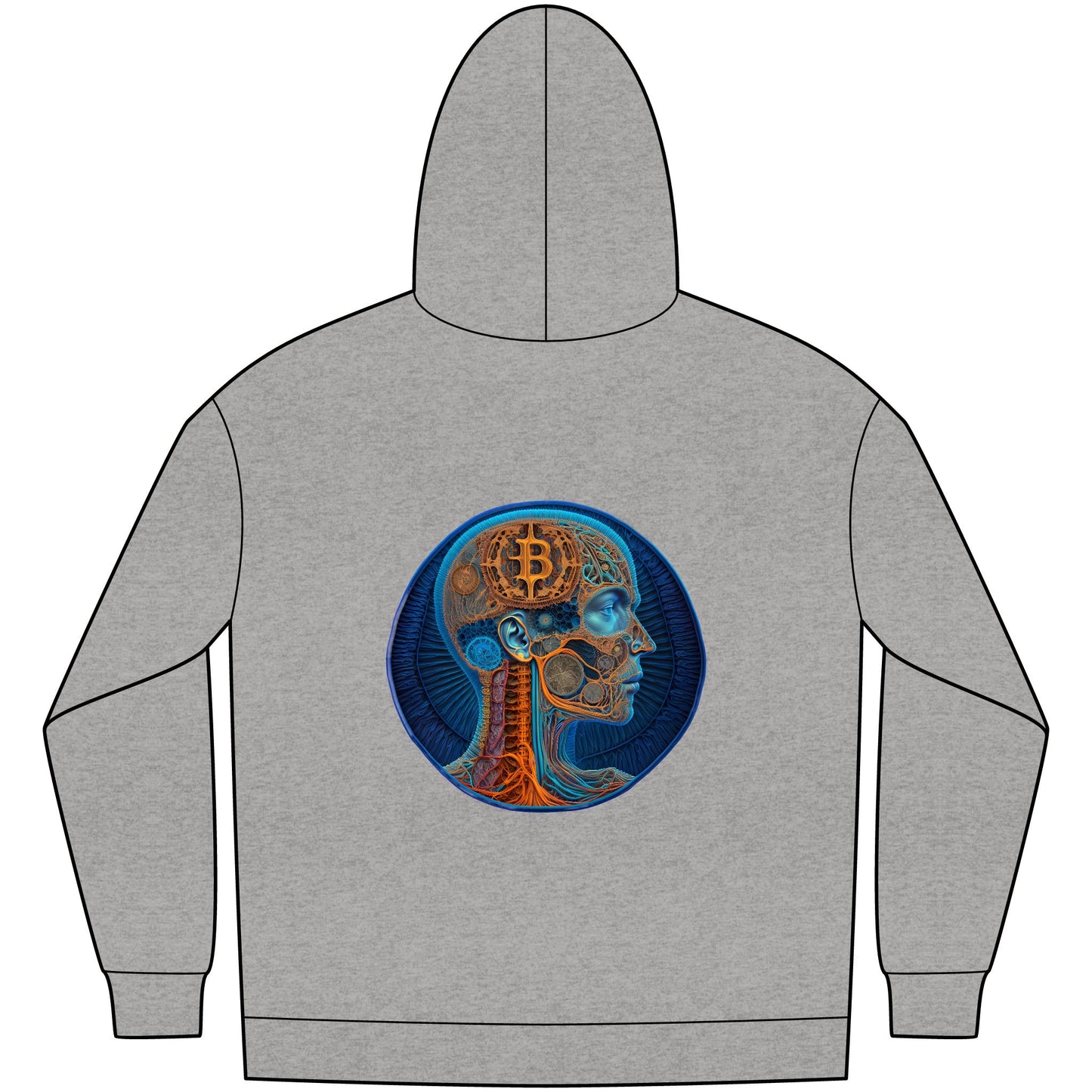 Bitcoiner Anatomy Hoodie - By District