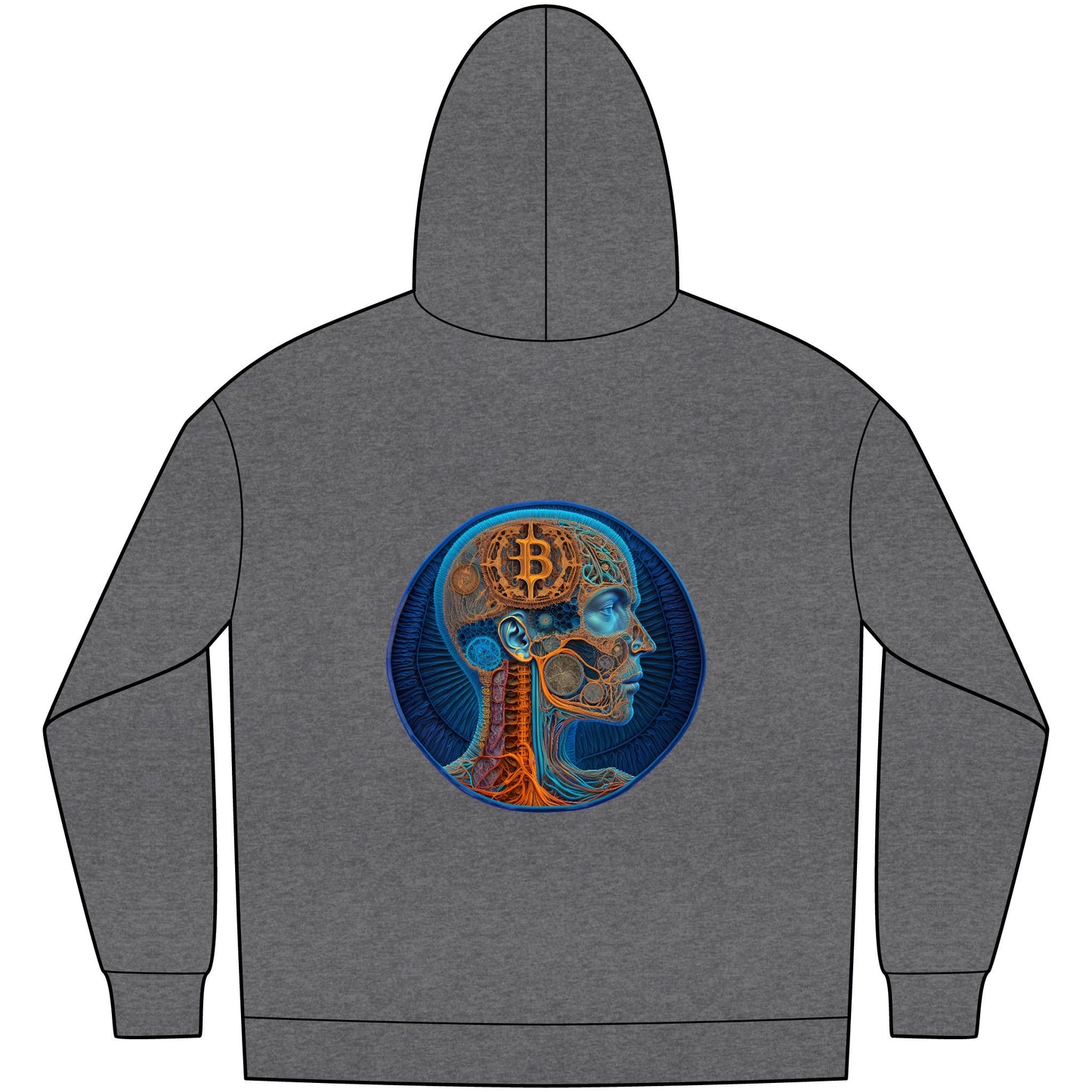 Bitcoiner Anatomy Hoodie - By District
