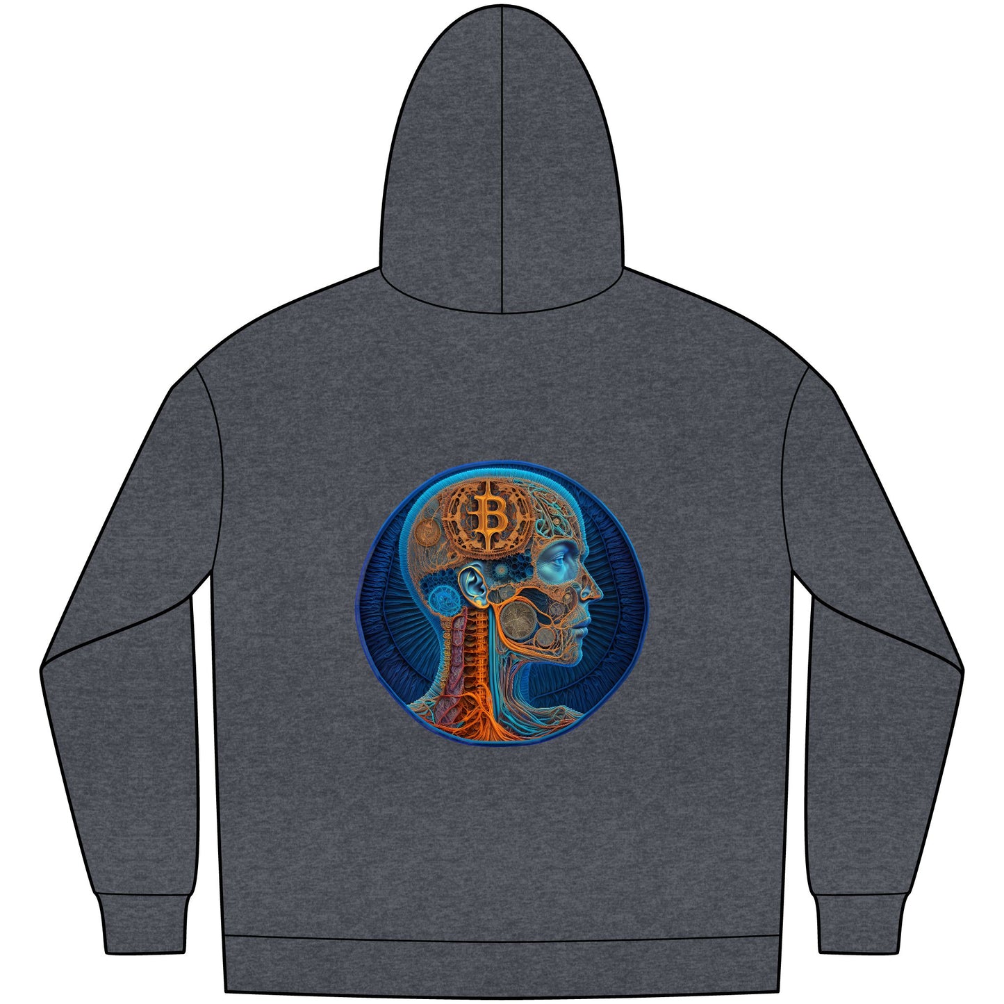 Bitcoiner Anatomy Hoodie - By District