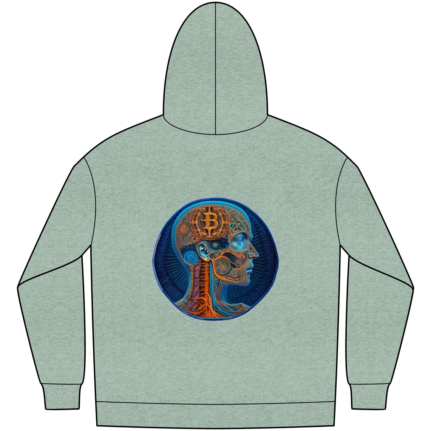 Bitcoiner Anatomy Hoodie - By District