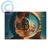 4Th Arch Of Bitcoin Poster 18 X 12 (Horizontal) / Uncoated