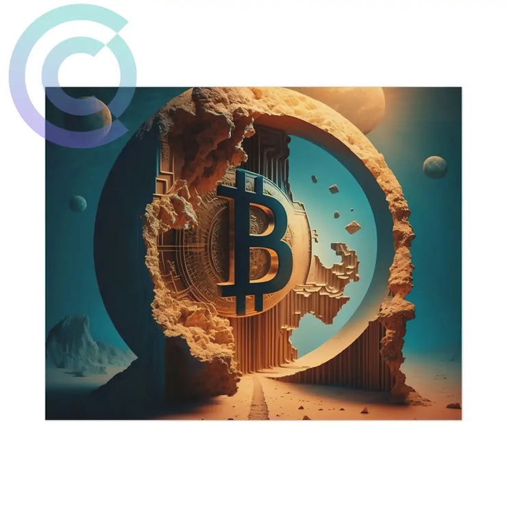 4Th Arch Of Bitcoin Poster 20 X 16 (Horizontal) / Uncoated