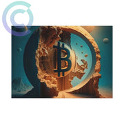 4Th Arch Of Bitcoin Poster 7 X 5 (Horizontal) / Uncoated