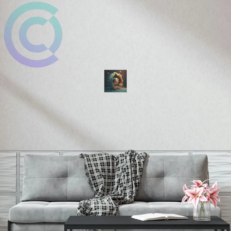 4Th Sphere Of Bitcoin Poster