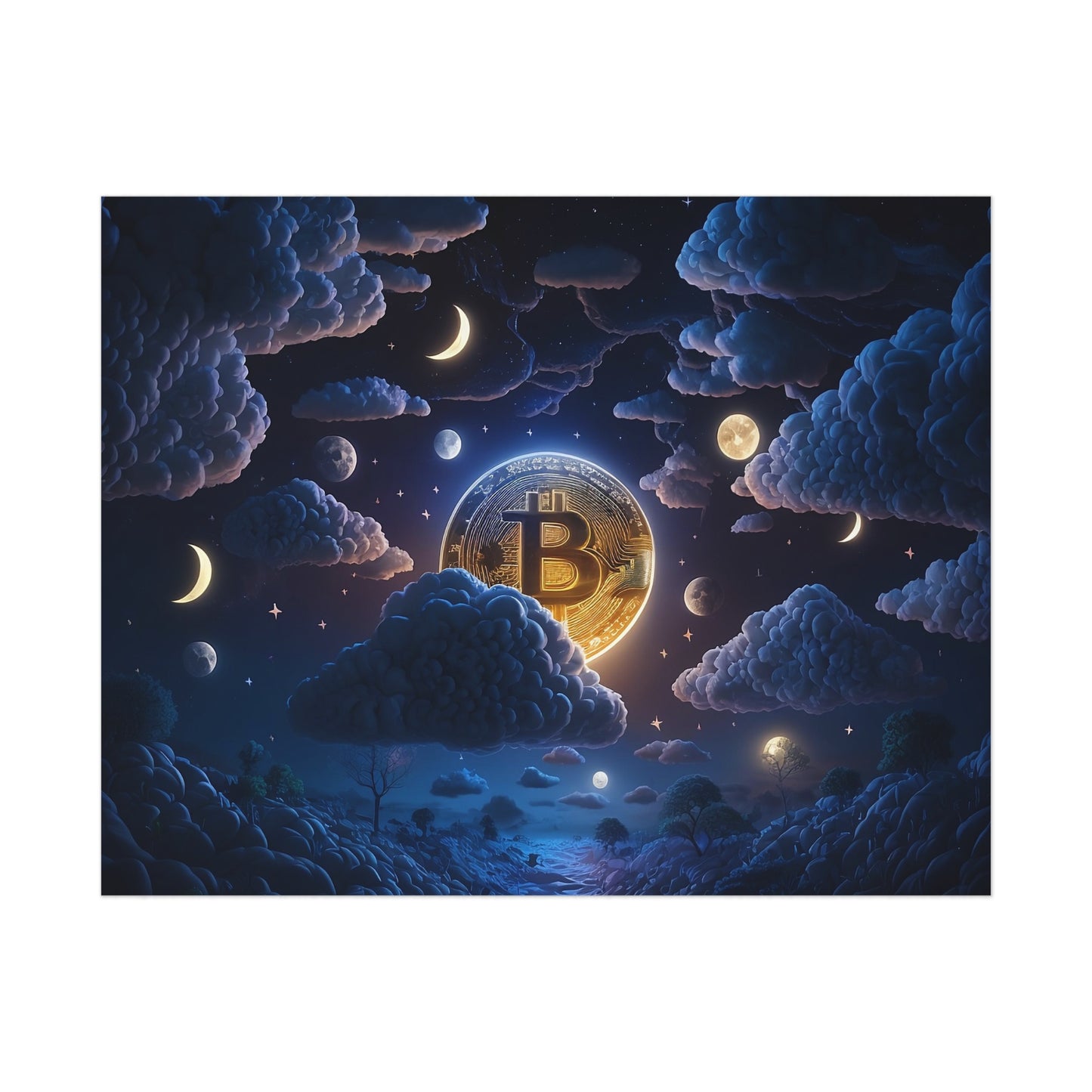 Dreaming of Bitcoin Poster